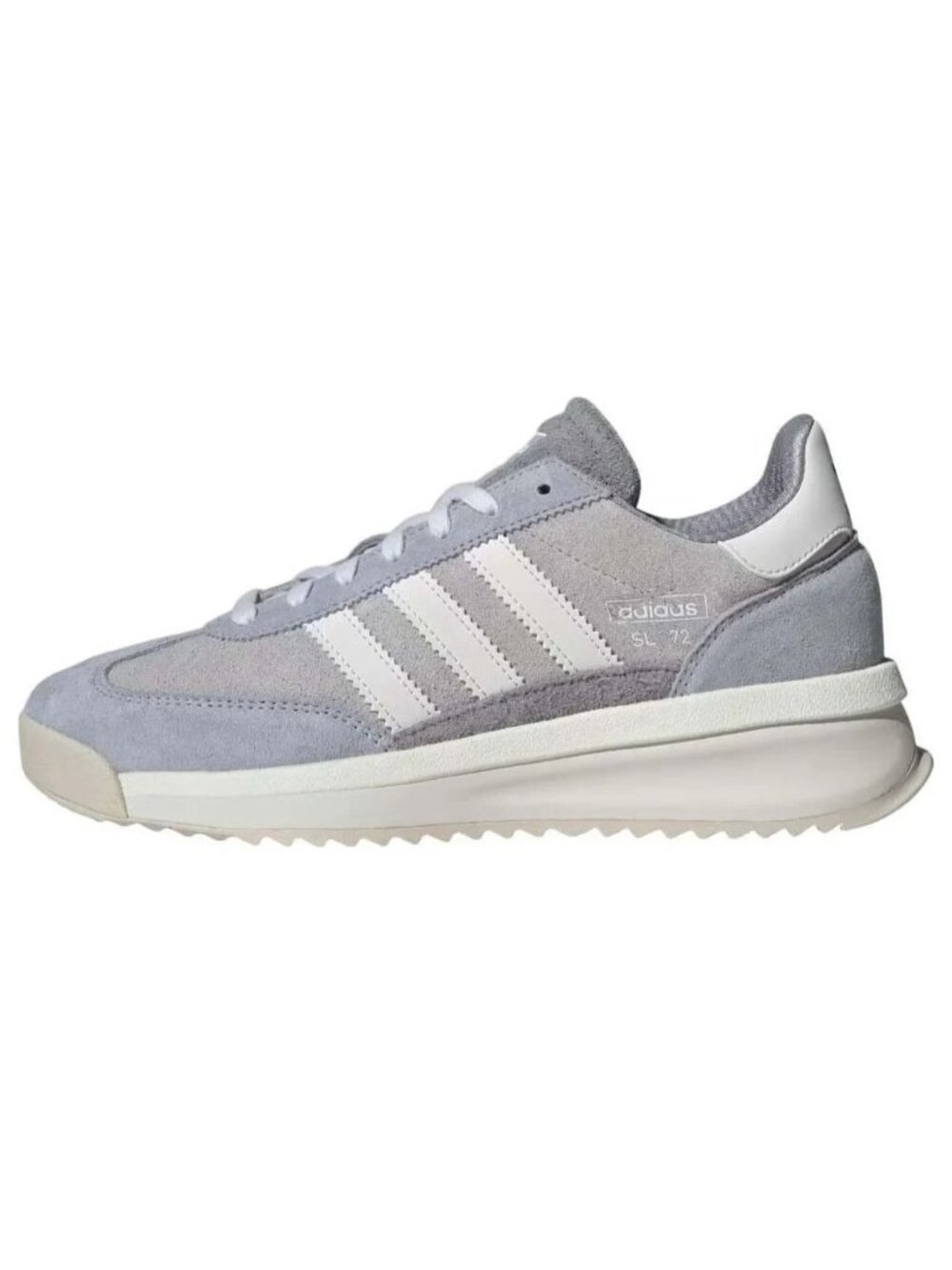 adidas SL 72 RTN – Size 7.5 Mens Running Shoes Grey Crystal White IH5558 NEW - Picture 2 of 8